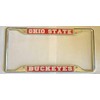 Craftique Ohio State Buckeyes Metal License Plate Frame (Legal in