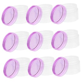 Vaguelly 12Pcs Leak Cream Jars Portable Makeup Containers for Travel Convenient Storage for Ointments Lotions and Creams Cosmetic Travel Containers