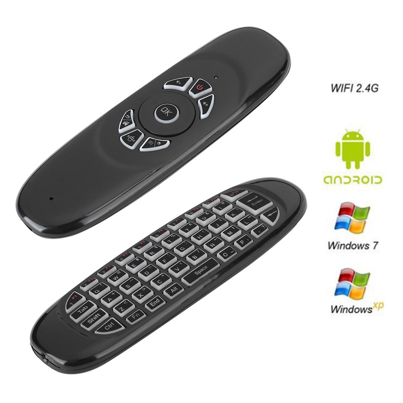 2.4G Air Mouse Mini Wireless C120 Keyboard Voice SixAxis Gyroscope
