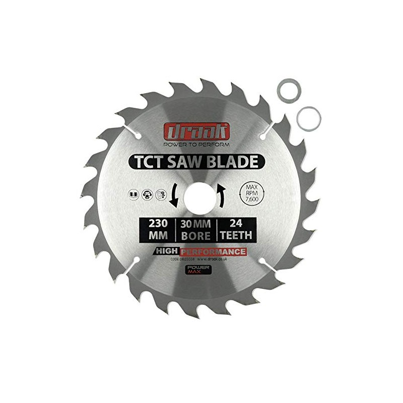 Draak TCT Circular Saw Blade Wood Cutter 230 x 30