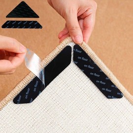 16-Piece Anti-Slip Rug Stickers for Mat Pads (Non-Slip Fixation) Carpet