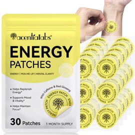 Energy Patches - B12 Patch for Women and Men, Natural Energy Boosters for Fatigue, Fast Awake Recovery Patches for Party Fun Morning Revival