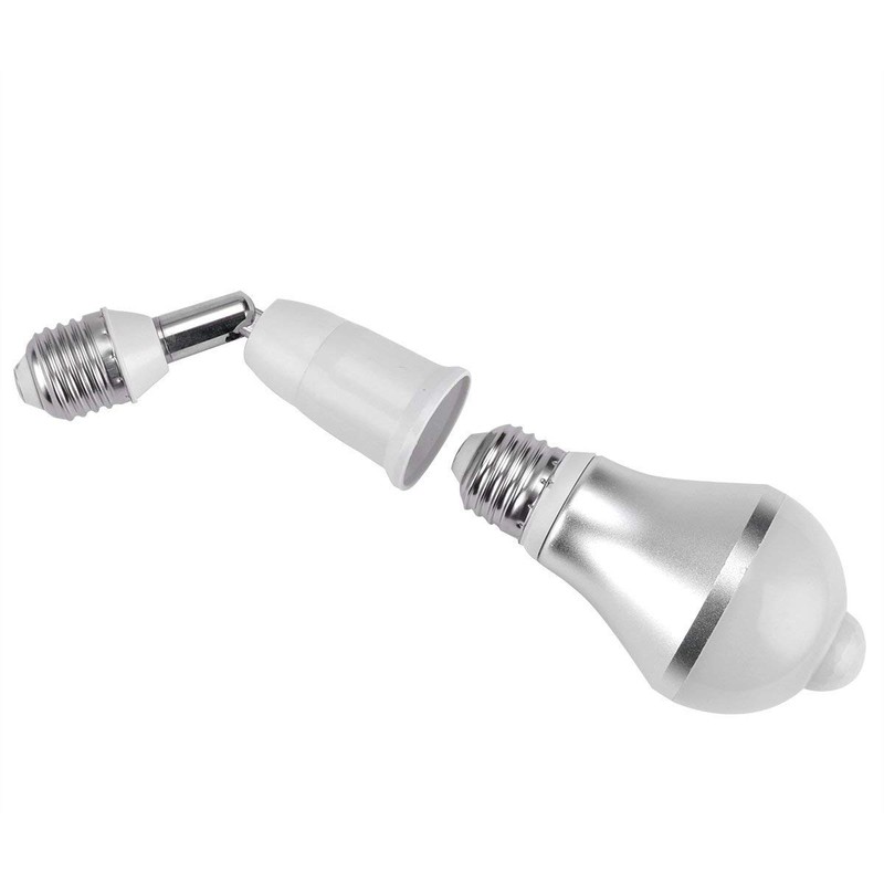 E26/E27 Standard Medium Light Socket Extender Rated 150W 4.5 inch,