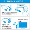 オーム電機AudioComm 骨伝導イヤホン+集音器セット 耳をふさがない かんたん操作 USB充電 ワイヤレス マイクつき 敬老の日 父の日 母の日