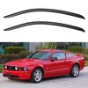 Window Visors Rain Guards Shield for 2005-2009 Ford Mustang, Out-Channel