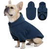 ADNIKIA Basic Dog Hoodie, Soft and Warm Dog Sweater Shirt
