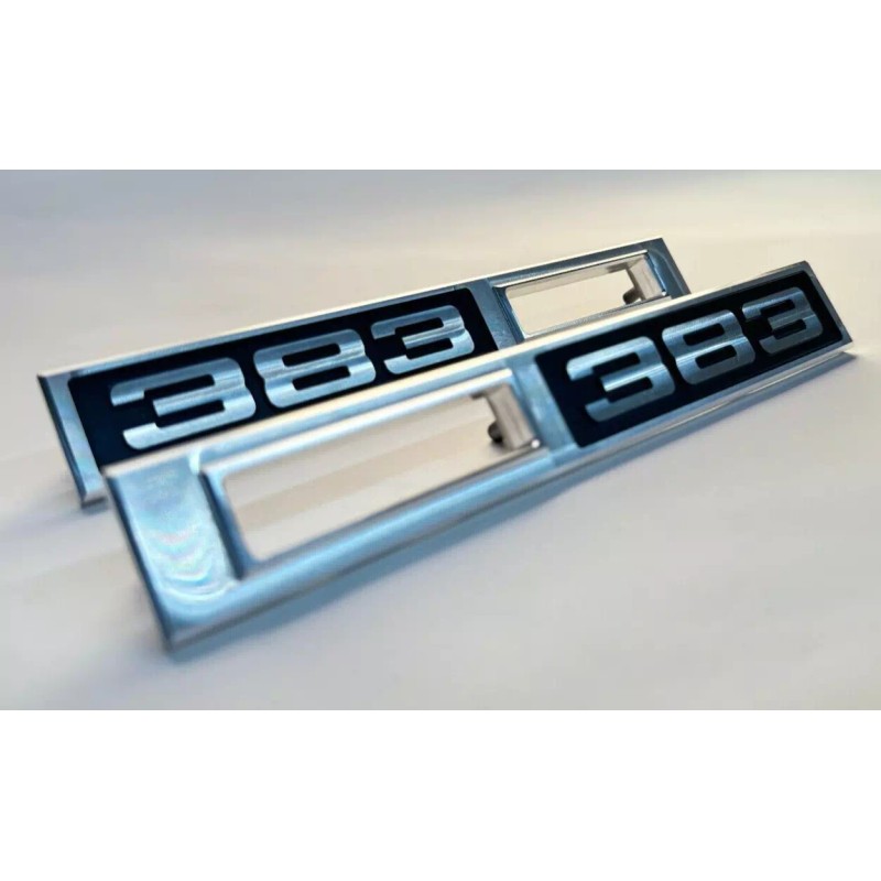 Knies Machine 1969 Chevy Chevelle '383' Emblem Side Marker Light