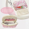 Modacarry Cotton Quilted Floral Wallet with Cute Prints Zipper Coin