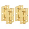 HANDLEZONE® Door Hinges 2 Pairs 76mm / 3 inch Ball