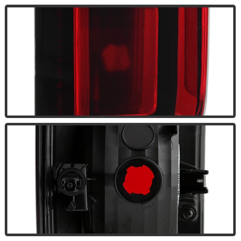 ACANII - For 2015-2022 Chevy Colorado Red Smoked Lens OE