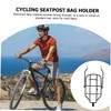 Mikinona Durable Folding Bike Luggage Carrier Rack Lightweight Rear Shelf