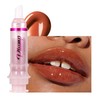BEUKING Lip Plumping Lipstick, Booster Mirror Lip Gloss with Ginger