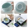 TEANAGOO 7 Pcs Matcha Whisk Set Blue, Ceramic Matcha Set,