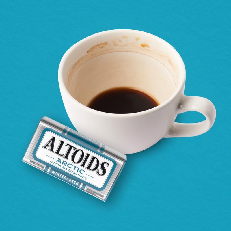 ALTOIDS Arctic Wintergreen Breath Mints Sugar Free Hard Candy Bulk,