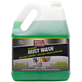 Rust Check Enviro Rust Wash – Heavy Duty Iron Remover for Car Rims & Wheels – Metal Decon for Brake Dust, Rust, and Oxidation – Safe on Stainless Steel & Motorcycle Use - Liquid - 128 FL OZ - Jug