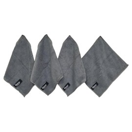 MyWipey 4 Pack Magnetic Microfiber Cleaning Cloth Dry Erasers for Whiteboards - Strong Magnet to Hang on White Boards, Washable & Reusable - for Classroom, Office, and Home Use - 10” X 10”