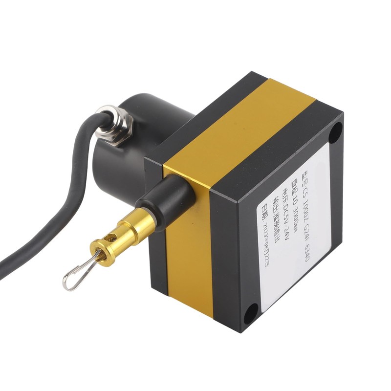 Incremental Cable Encoder 38mm Draw Wire Encoder 10-3000mm Range DC8-24V