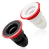 GLADFRESIT 2PCS Shower Floor Drain, Adhesion Design Sewer Core Backflow