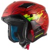 Bogotto Radic Bestia 22.06 Helmet, Red/Black/Yellow, L