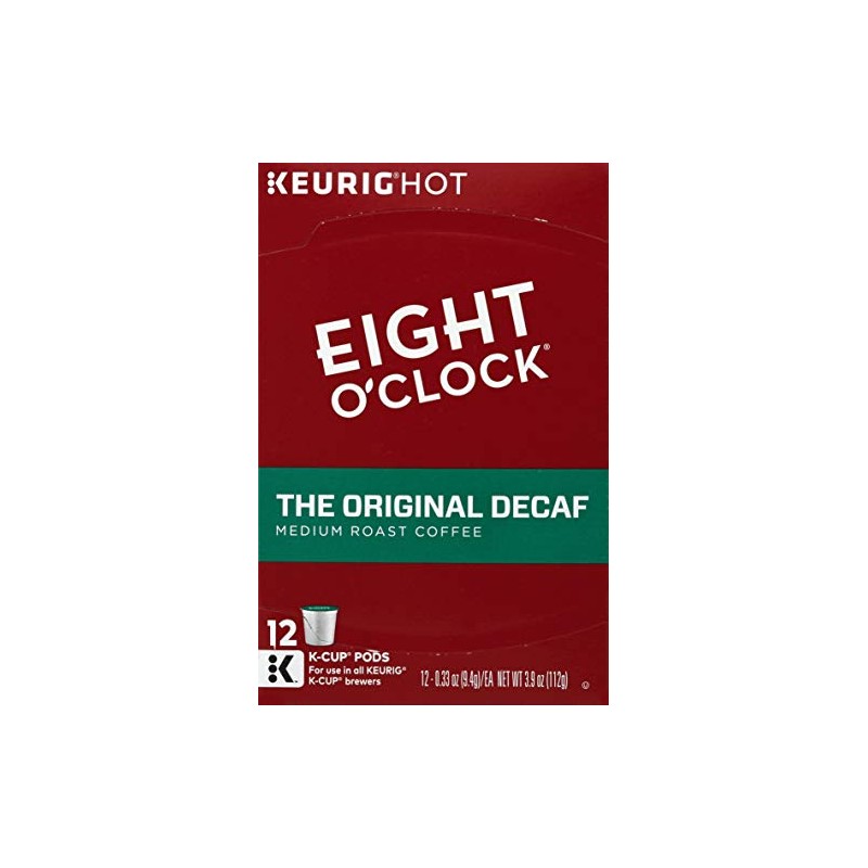 Eight O'clock The Original Decaf Coffee, 12 ct