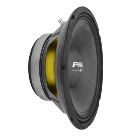 PRV AUDIO 10MR650A 10 Inch Midrange Speaker, 8 Ohm, 650 Watts, 97.5 db, 2.5 in Voice Coil Alto Series PRO Audio Mid Range Loudspeaker (Single)
