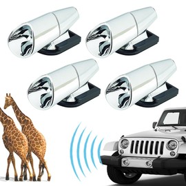 4pcs Deer Warning Whistles Device for Car, Anti-Deer-Ultrasonic-Whistle, Save Animal Horn Alert Protector Device, Automotive Invisible Safety Sensor for SUVs Truck Motorcycle Off-road Vehicle RVs Taxi