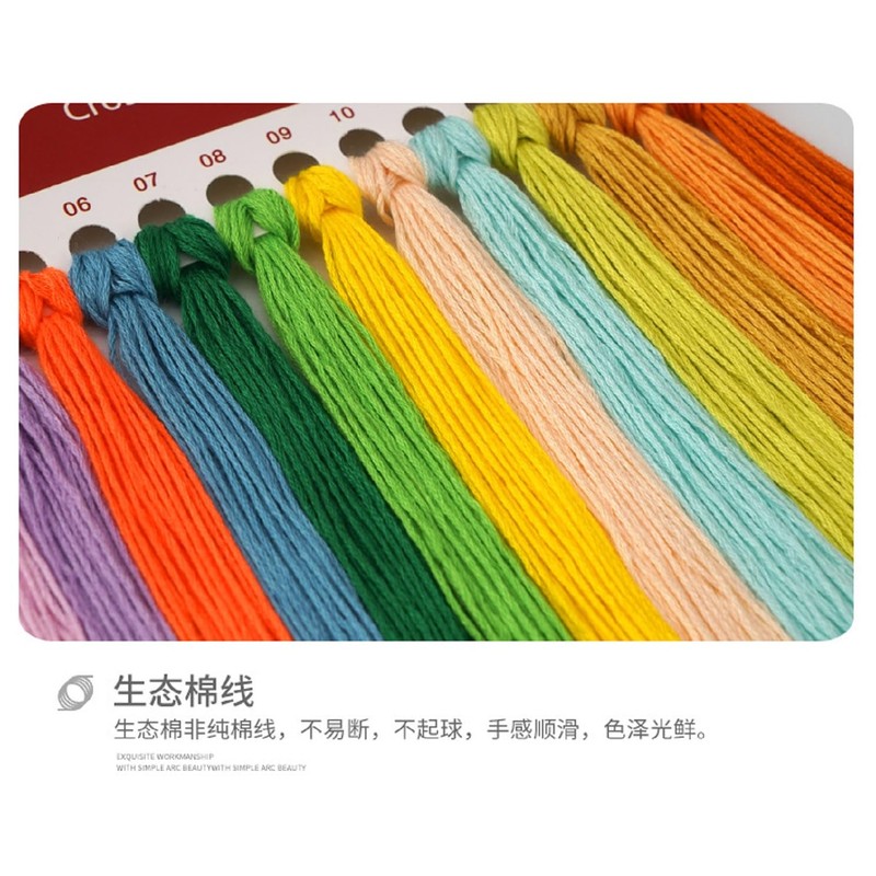 Aiorkeng Cross Stitch Kits Stamped Full Range of Embroidery Starter