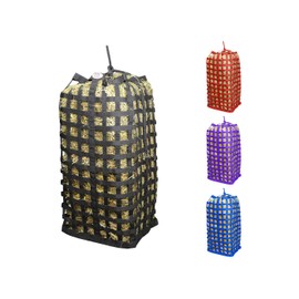 Derby Originals XL Go Around Slow Feeder Horse Hay Bag with Super Tough Bottom and 1 Year Warranty,Black,71-7132BK