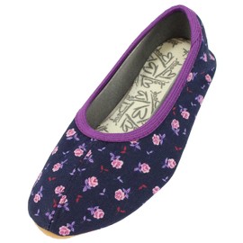 Beck Girls' Nostalgia Gymnastics Shoes - Blue - 25 EU