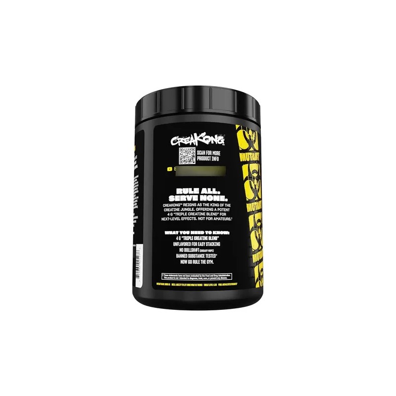 Creatina Mutant Creakong 1000 Gr 1 Kg Creatina Mutant 250srv