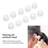 10Pcs Sound Amplifier Tips Silicone Anti Static Noise Reduction Double