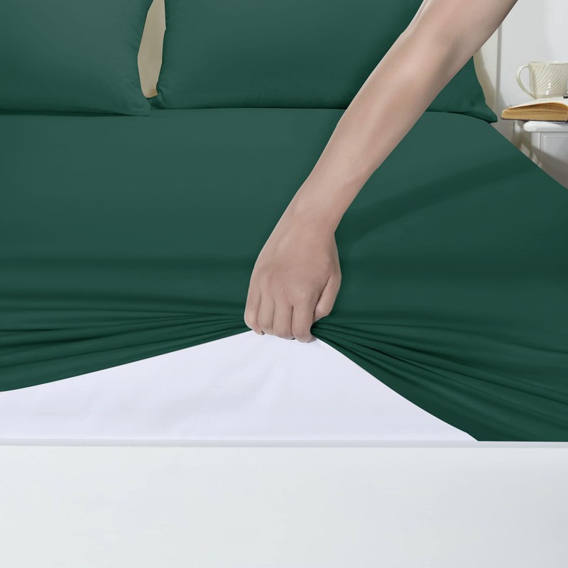 Yorkshire Bedding 25 Cm Fitted Bed Sheets - Super Soft