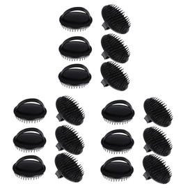 Gatuida 3sets Fine Workmanship Scalp Shampoo Brush Soft Comb Head Hair Scalp Massage Brush Gentle Cleaning 6pcs*3
