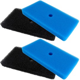 4 Pcs Pond Filter Pads Replacement for Outdoor Ponds,Coarse and Fine Pond Filter Media Compatible with 52231 52229 Filter Box and Pond 871980305528,Sponge Filters for Fish Pond Aquarium Fountain