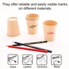 Kalour Wax-Based China Markers, 12 Pack Grease Pencils with 2