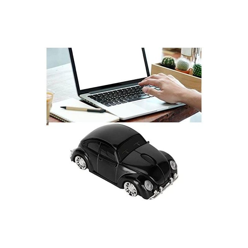Jectse Ratón de Coche, 1600 dpi 2,4 GHz, Ratón Inalámbrico