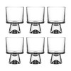 binsakao 6 Set 7 oz Glass Dessert Bowls Cups -