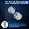 GOMJET 80 PC JIC Master Industrial Hydraulic Cap and Plug