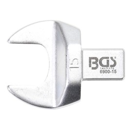 BGS 6900-15 | Insert Open-End Spanner | 15 mm | Attachment 9 x 12 mm