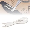 Guitar Bridge Pins 17pcs, Endpin for Acoustic Guitar 6 Strings