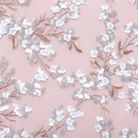 Alex Evenings Women's Floor Length Fit and Flare Gown with Illusion V-Neckline and Godet Detail, Mother of The Bride Dress, Shell Pink (3D Flower)