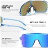 KAPVOE Polarized Cycling Glasses Men Women Sports Sunglasses Mountain Bike
