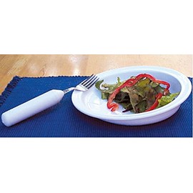 Kinsman Enterprises 15236 Plastic Scoop Dish, 9" Diameter, White