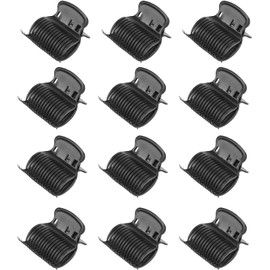 TARSHYRY Pinzas para Rulos de Pelo de Moda, Protegen el Aislamiento Térmico del Cabello, Agarre Fuerte, Duraderas, Función de Capas, Diseño único, Ayuda para Peinar el Cabello para 12 piezas, ideal para uso en casa o salón, antideslizante, grip fuerte, fá