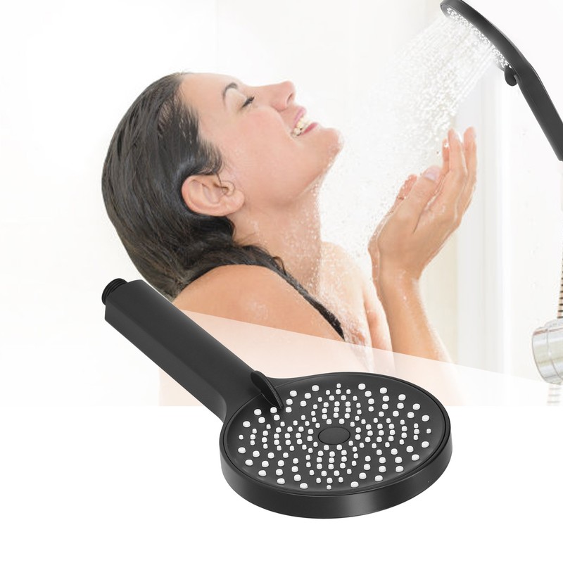 Handheld Shower Head High Pressure G1/2 Thread ABS Electroplated Showerhead