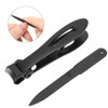 2Pcs/Set Large Stainless Steel Nail Clipper Finger Cutter Trimmer Nail