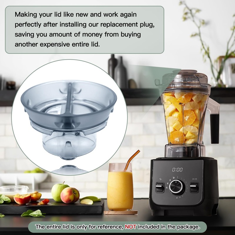 WSEYU Replacement Lid Plug Compatible with Vitamix Ascent/Venturist/Ascent X Series
