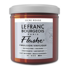 Lefranc & Bourgeois - Flashe Matte Artist's Color - 125ml Jar - Red Ochre