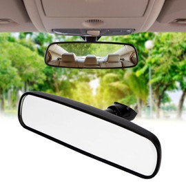 awagas Interior Rear View Mirror Compatible with Nissan Rogue Altima NV1500 NV2500 NV3500 Frontier Tiida Sentra Titan Fairlady 350Z etc, Wide Rear View Mirror Replacement 96321-2DR0A, Car Accessories