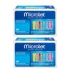 Microlet Colored Lancets, 100 Count (2 Pack)